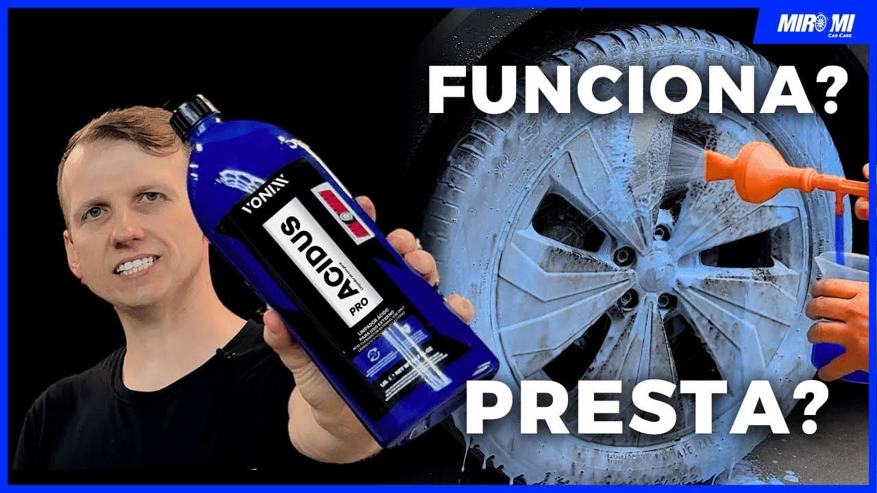 Acidus Vonixx: funciona na roda e na pintura?