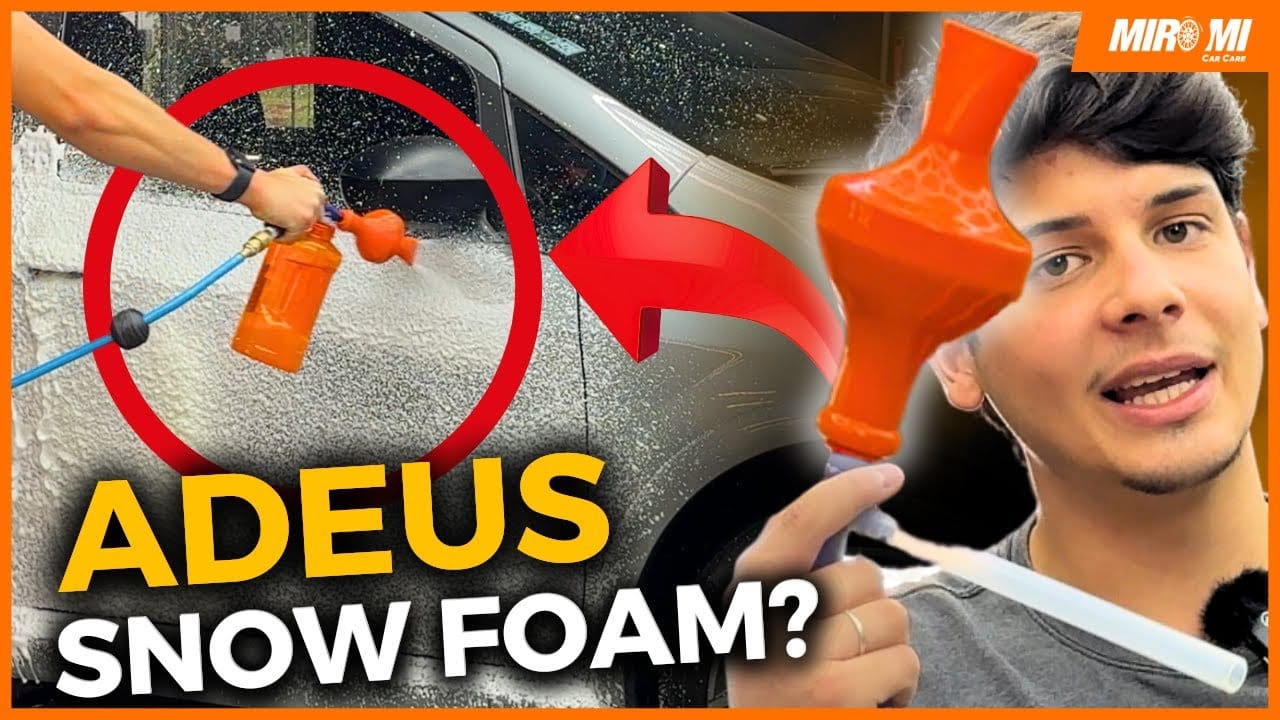 Canhão de espuma para compressor de ar: vale a pena?