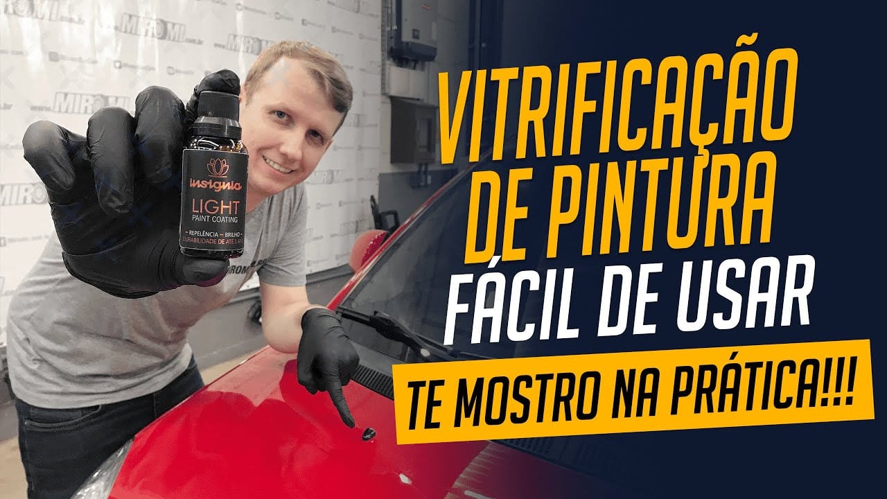 Como aplicar vitrificação de carro: passo a passo