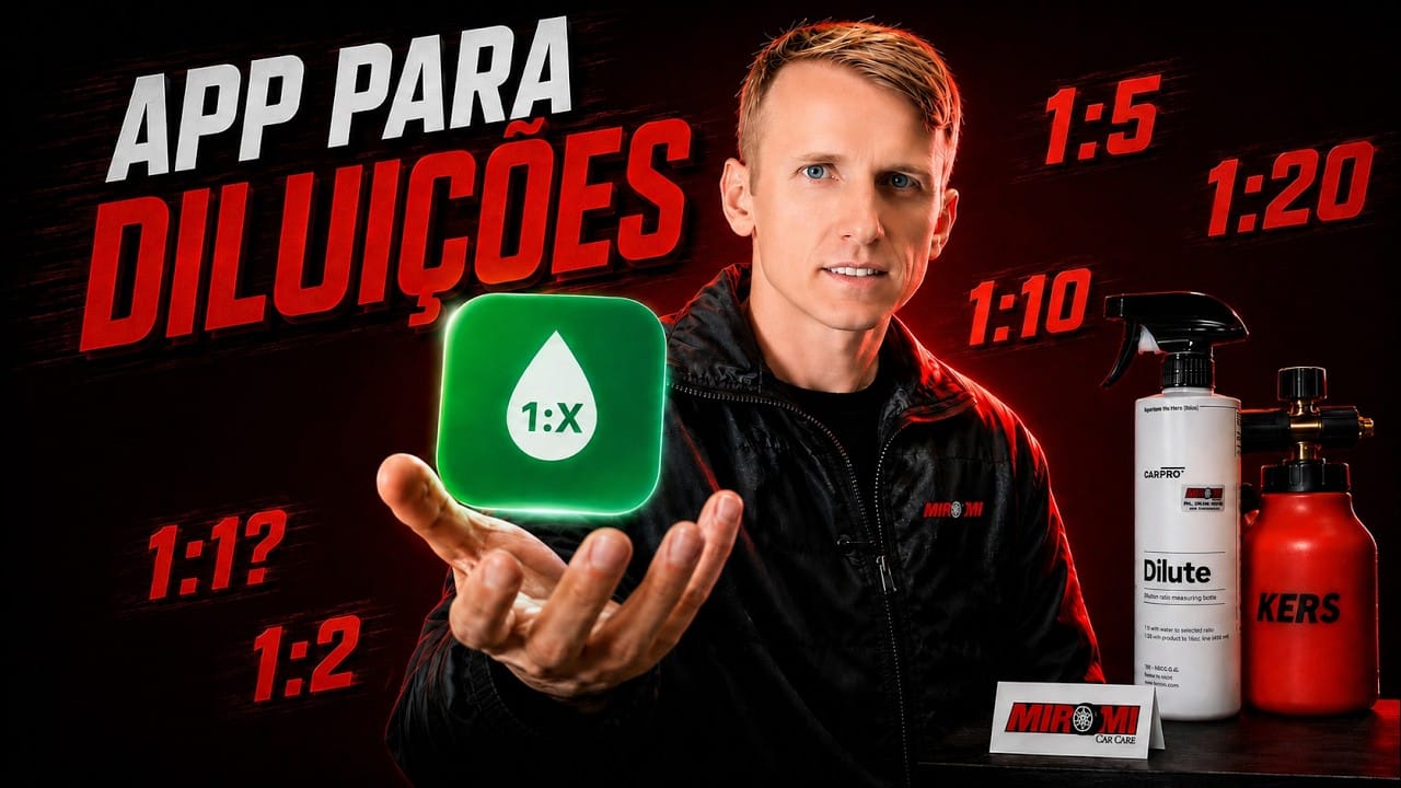 Como diluir produto automotivo certo (com app grátis)