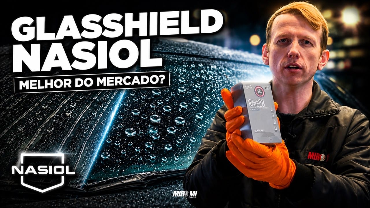 Glasshield Nasiol substitui a palheta? Veja a aplicação