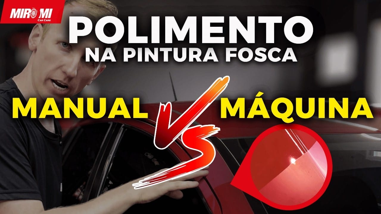 Polimento manual x roto orbital: o resultado é igual?