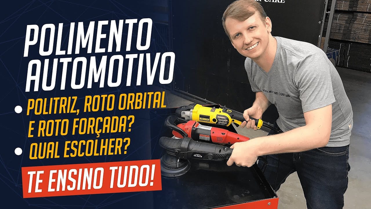 Politriz Rotativa, Roto Orbital ou Forçada: Como Escolher