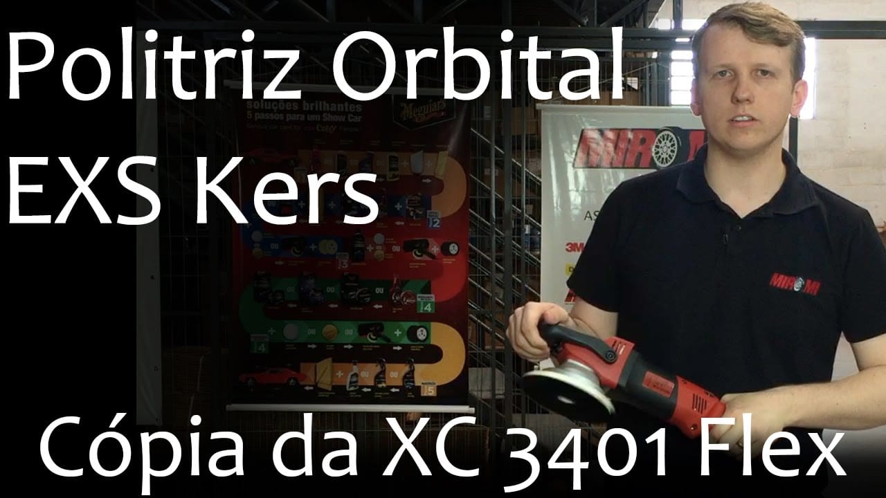 Politriz Kers EXS: roto orbital para quem é profissional