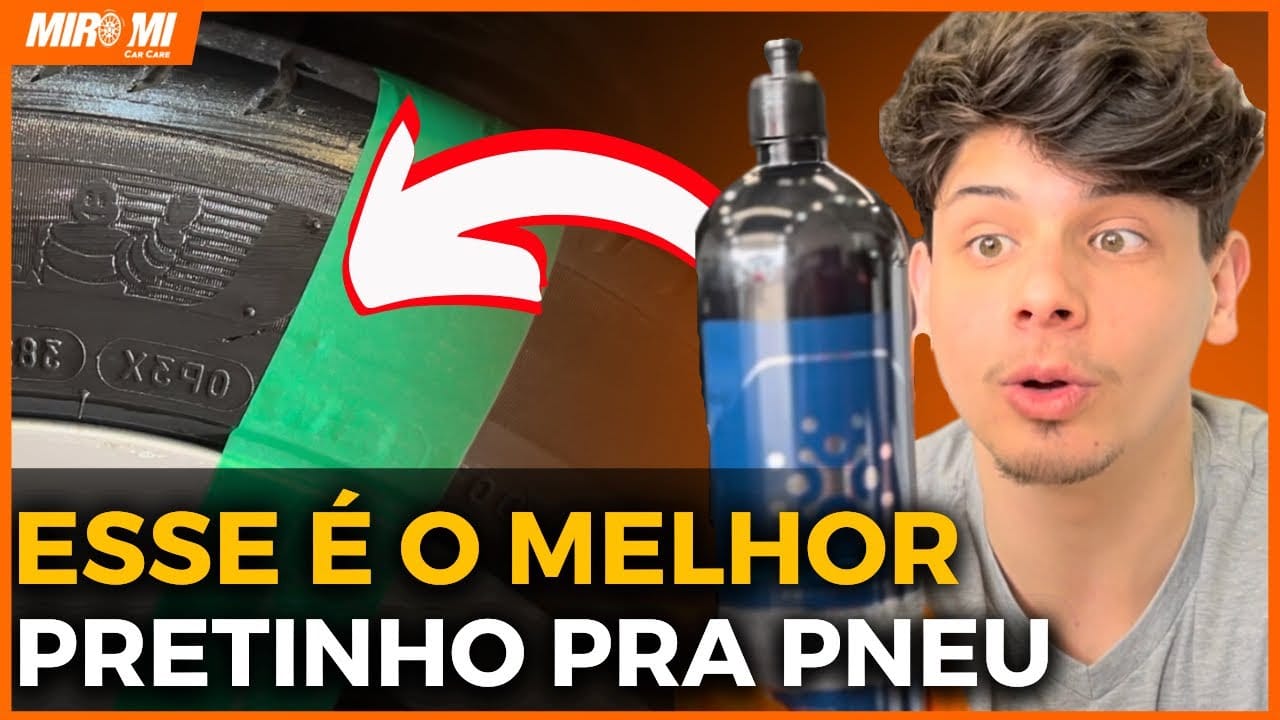 Pretinho para pneu: silicone, renovador ou condicionador