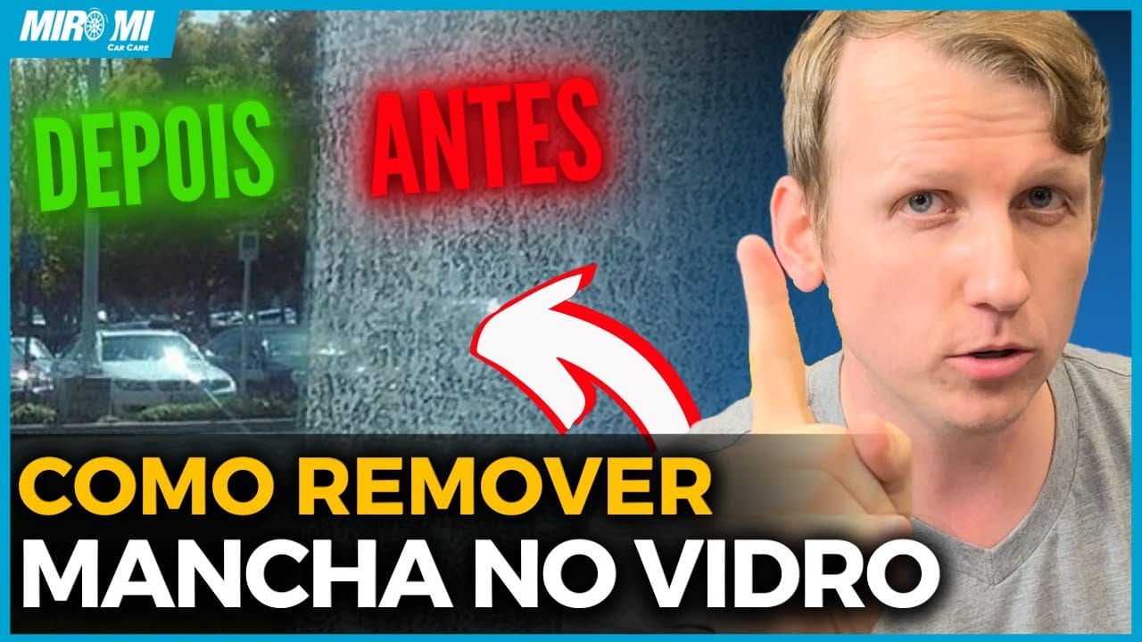 Mancha no vidro do carro: como remover de vez