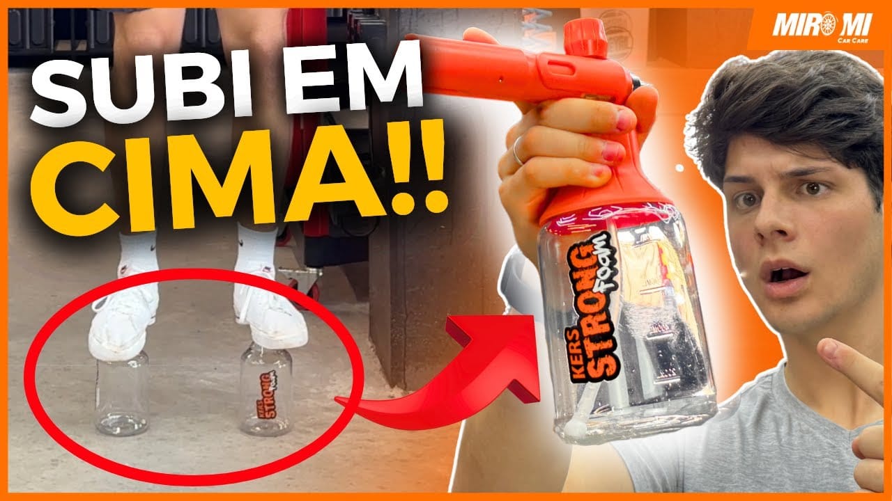 Strong Foam da Kers: o canhão de espuma resistente?
