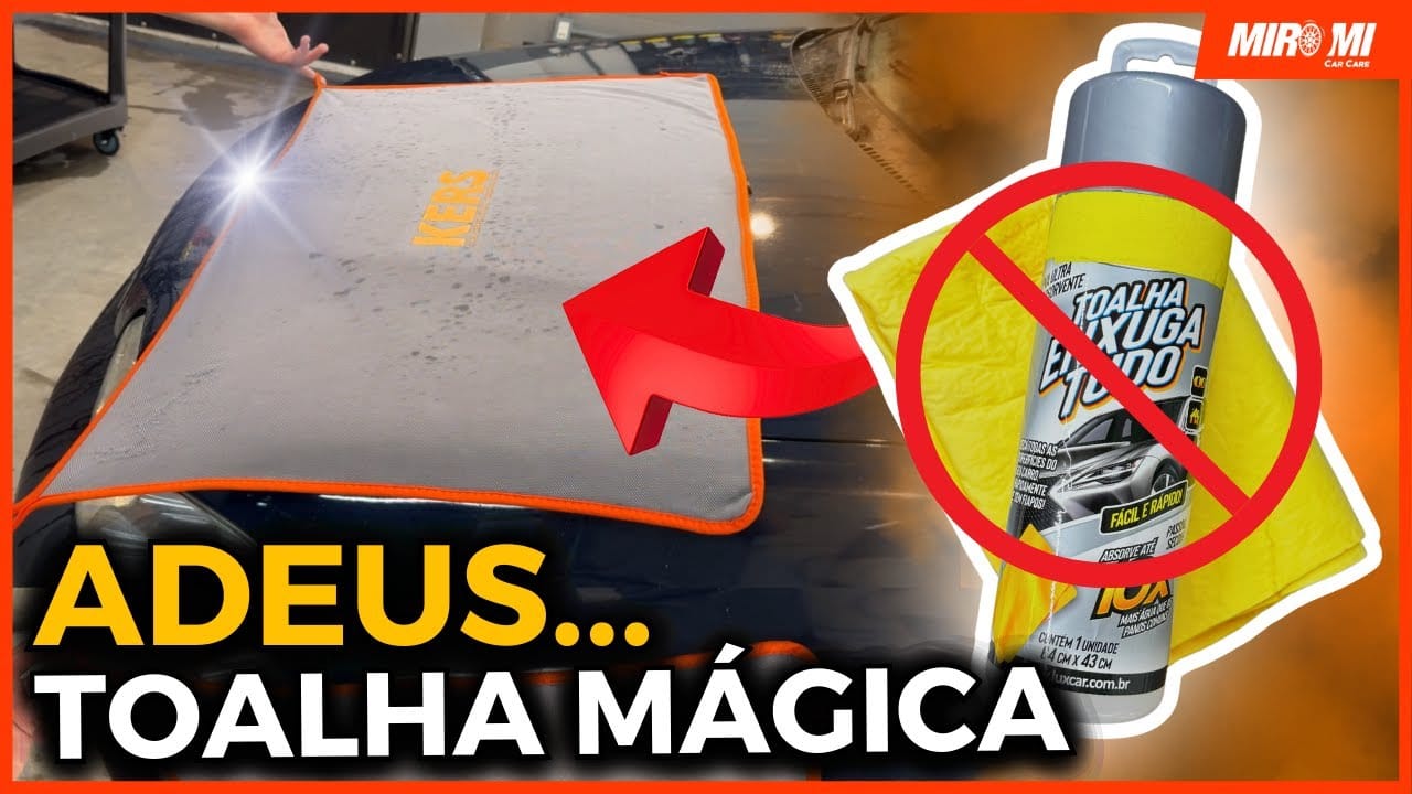 Toalha mágica x toalha de secagem: qual seca melhor?