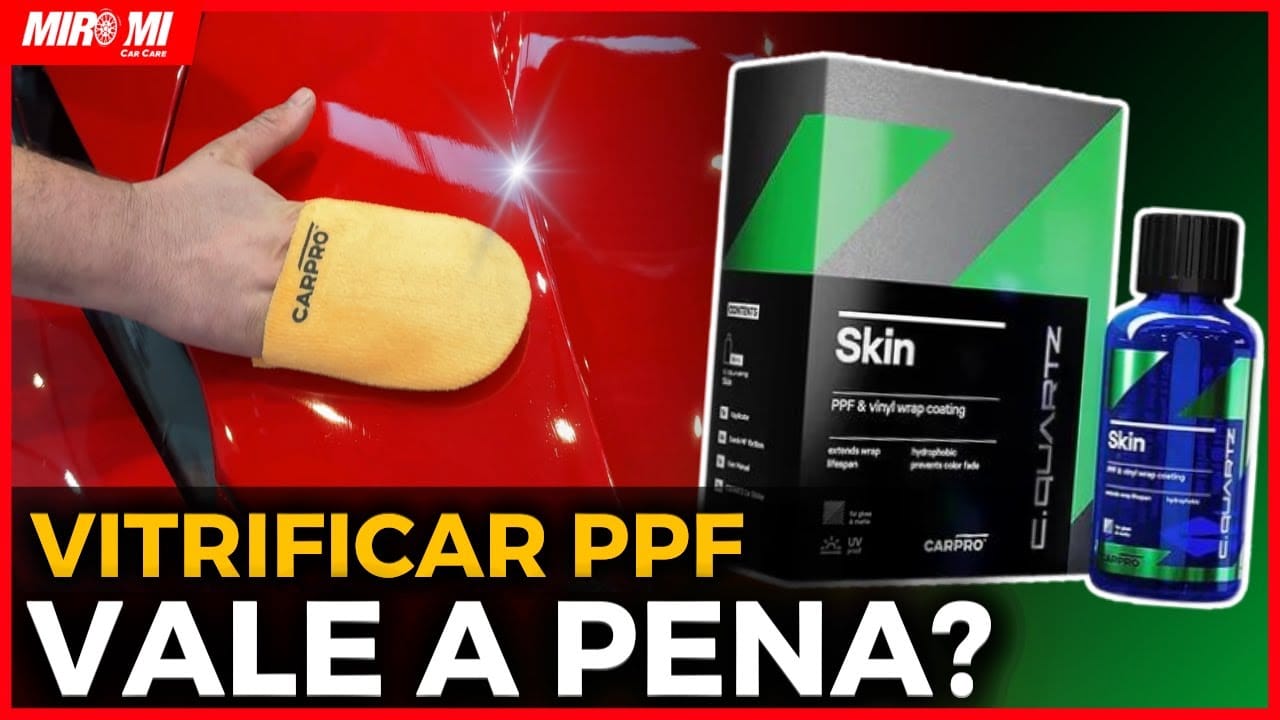 Como vitrificar PPF e pintura fosca sem errar